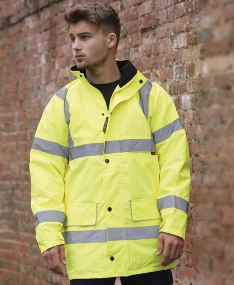 Warrior Hi-Vis Traffic Jacket Thumbnail