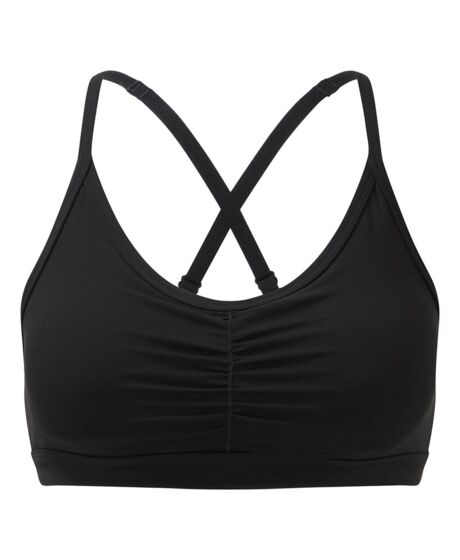 Tridri® ruched sports bra (medium impact) Thumbnail
