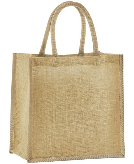 Westford Mill Natural Starched Jute Mini Gift Bag Thumbnail