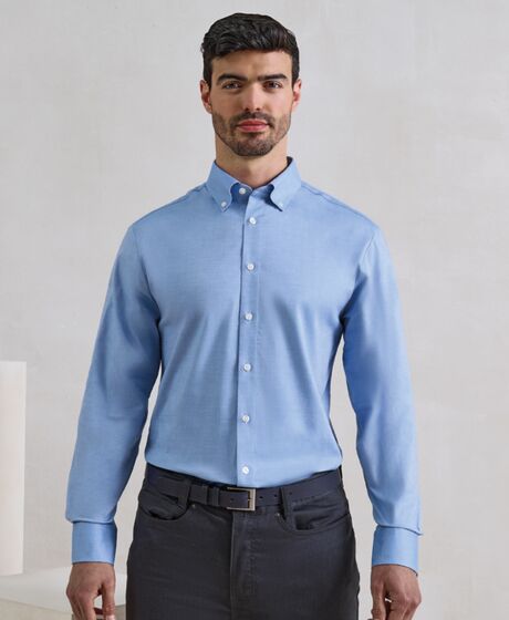 Premier Supreme Long Sleeve Oxford Shirt Thumbnail