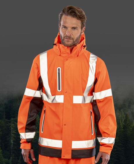 Result Recycled Heavy Duty Prism PU Safe and Dry Jacket Thumbnail