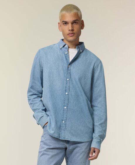 Stanley denim shirt (STWM967) Thumbnail