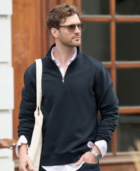 Glendale unisex 1/4-zip sweatshirt Thumbnail