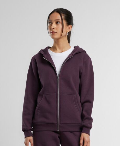 Women’s fluffy zip hoodie Thumbnail