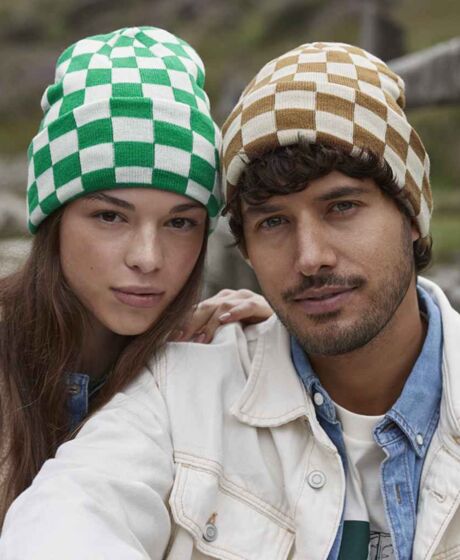 Beechfield Checkerboard Beanie Thumbnail
