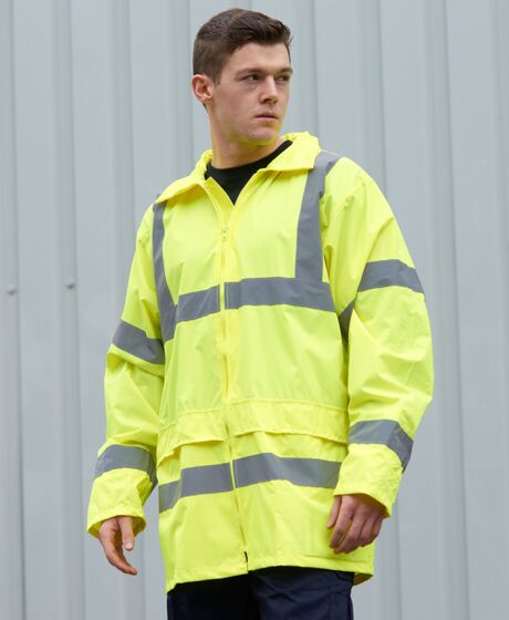 Portwest Hi-Vis Rain Jacket Thumbnail