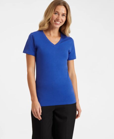 Ladies Classic V-Neck T-Shirt Thumbnail