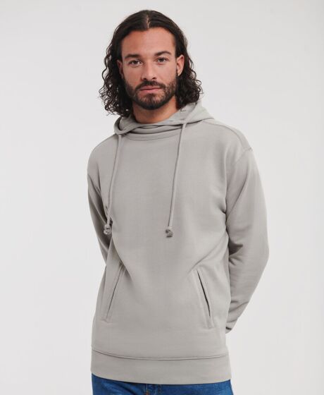 Pure organic high collar hooded sweatshirt Thumbnail