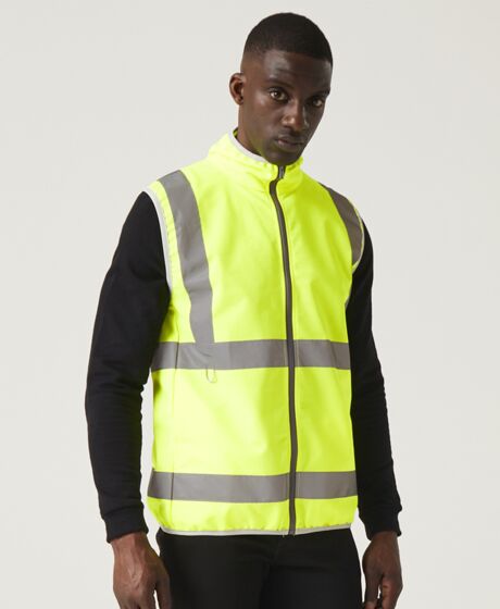 Regatta High Visibility Pro Full Zip Gilet Thumbnail