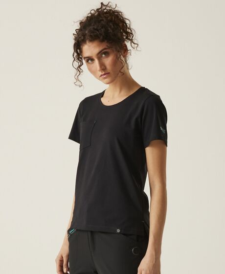 Regatta Ladies Ada Cotton Stretch T-Shirt Thumbnail