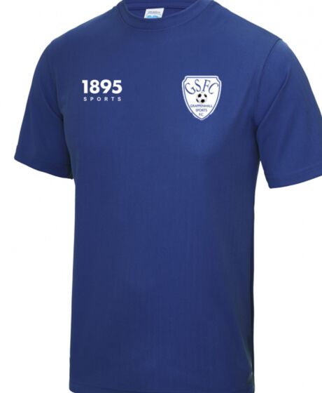 Grappenhall Sports FC Kids Tee Royal Thumbnail